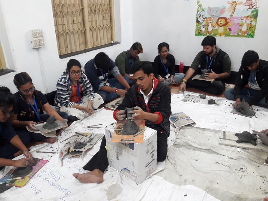 Click Academy of Digital Art Kolkata Clay Modelling Workshop photo 3