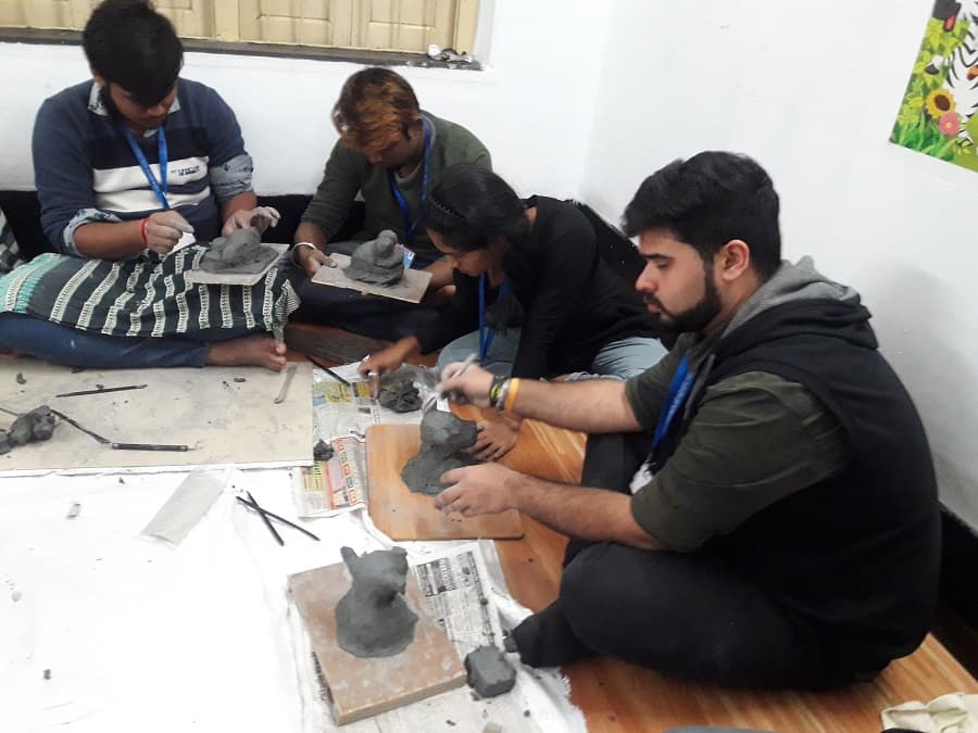 Click Academy of Digital Art Kolkata Clay Modelling Workshop photo 5