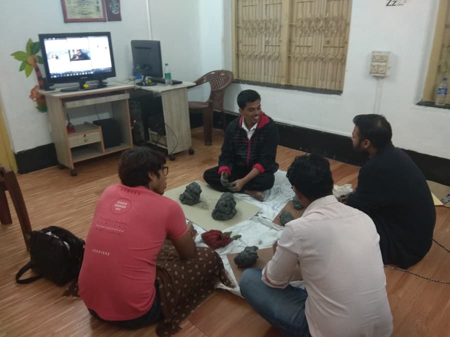 Click Academy of Digital Art Kolkata Clay Modelling Workshop photo 6