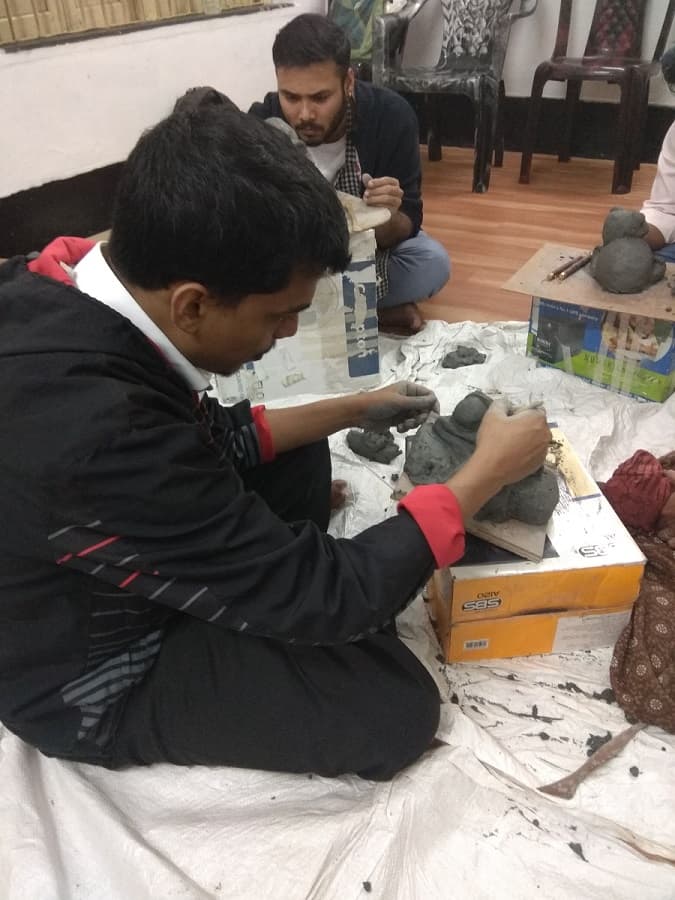Click Academy of Digital Art Kolkata Clay Modelling Workshop photo 8