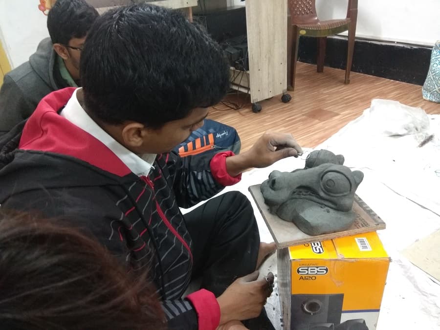 Click Academy of Digital Art Kolkata Clay Modelling Workshop photo 11