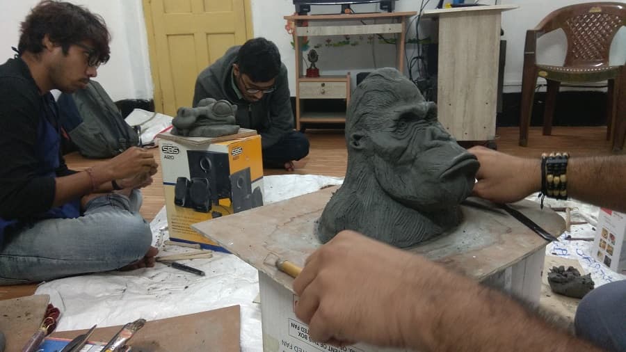 Click Academy of Digital Art Kolkata Clay Modelling Workshop photo 12