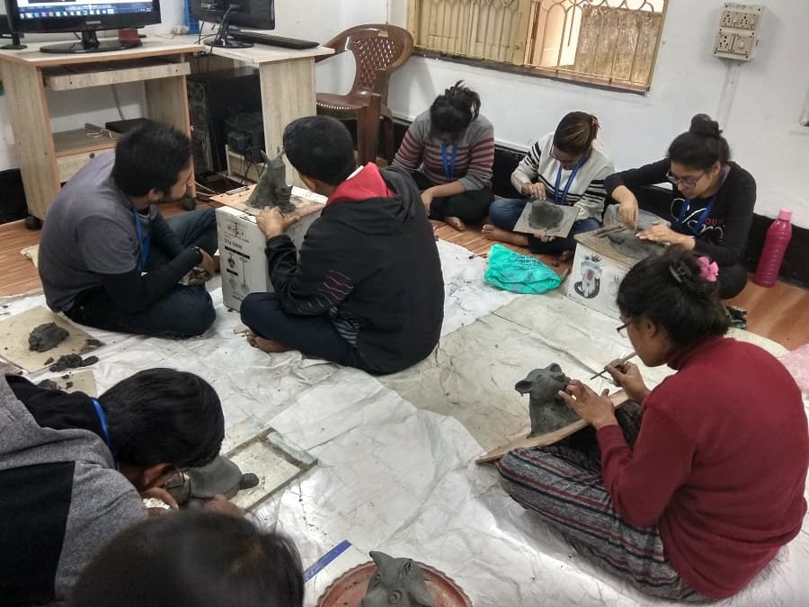 Click Academy of Digital Art Kolkata Clay Modelling Workshop photo 15