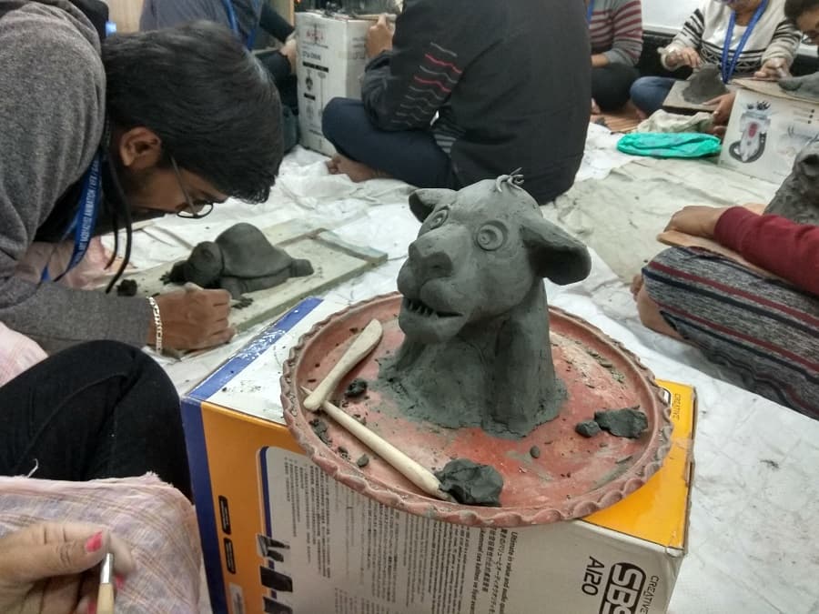 Click Academy of Digital Art Kolkata Clay Modelling Workshop photo 17