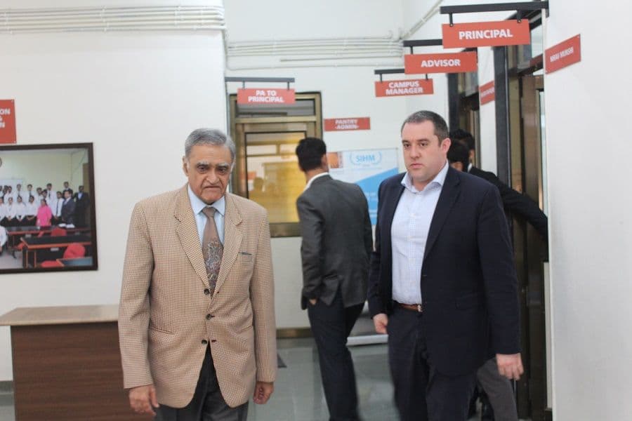 State Institute of Hotel Management Sidhpur Visit photo 1