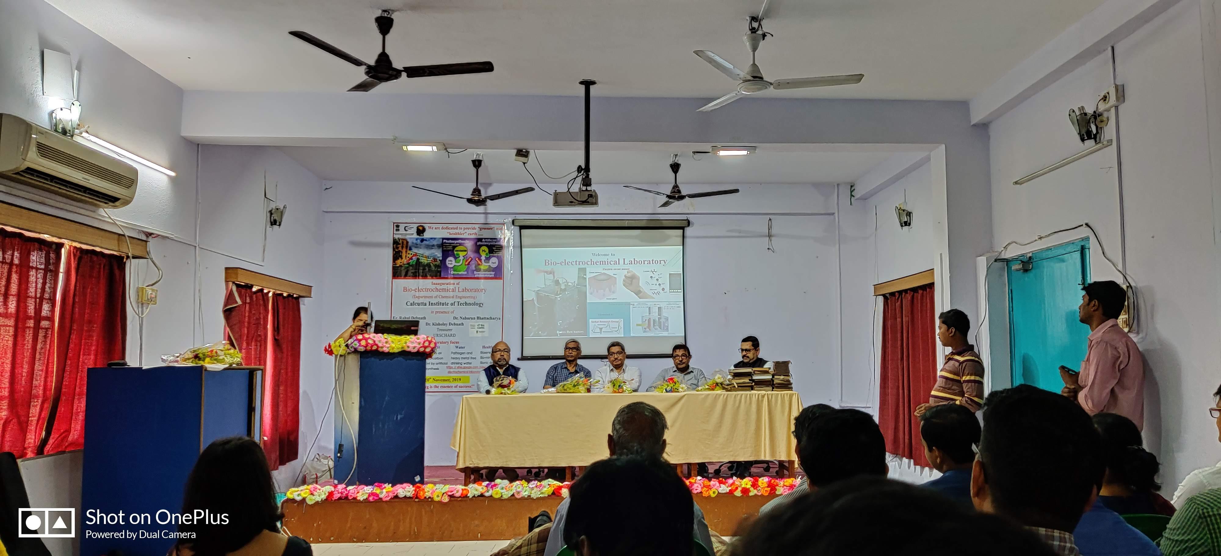 Calcutta Institute of Technology Howrah Inauguration of Bio Electrochemical Lab By Chemical Eng. Department photo 4
