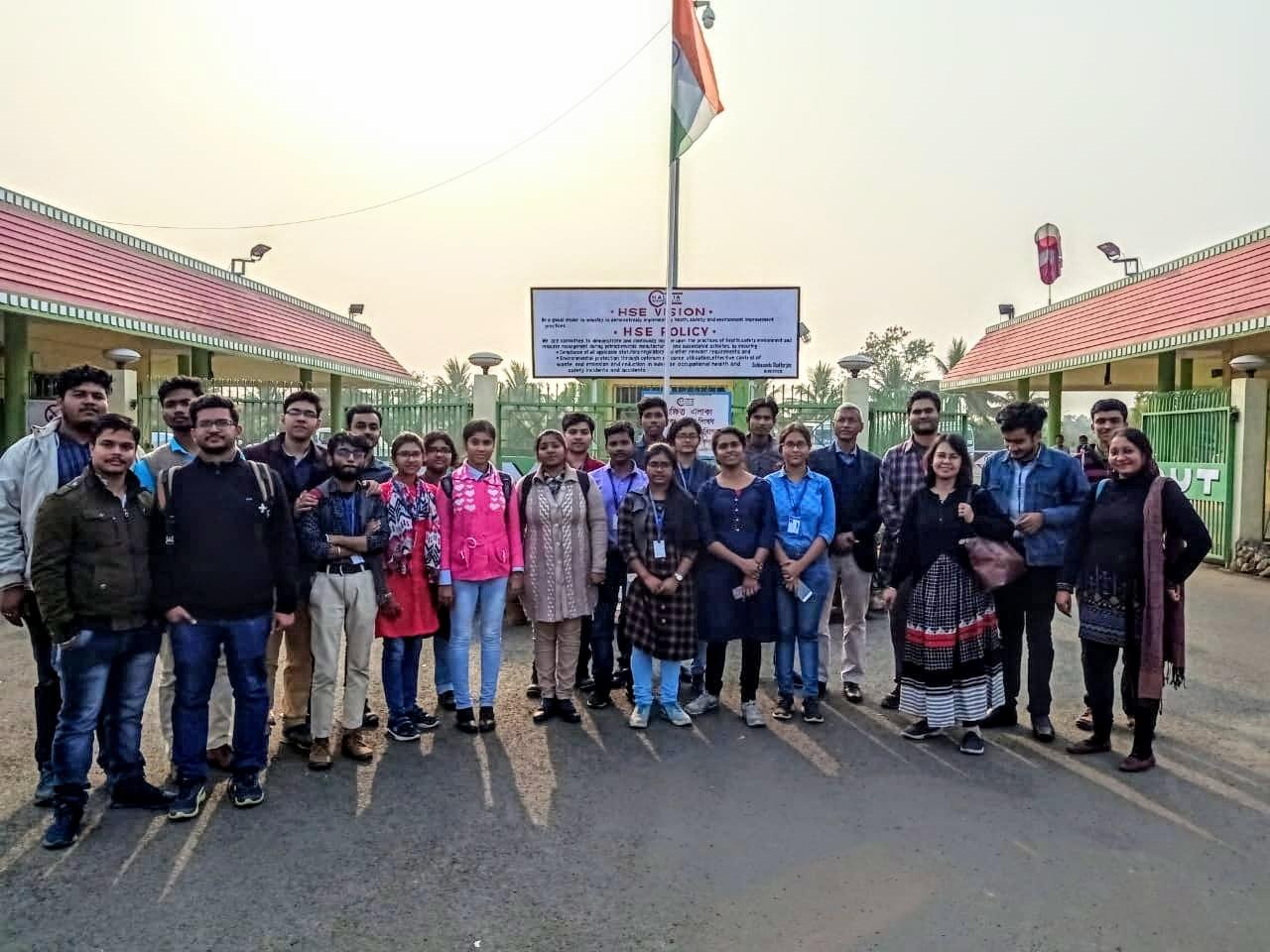 Calcutta Institute of Technology Howrah Industrial Visit To Haldia Petrochem By Chemical Eng. Department photo 2