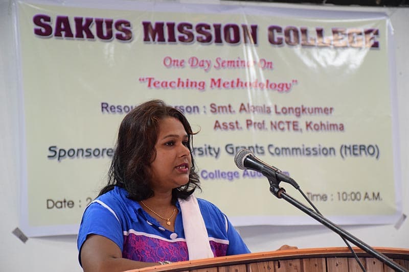 Sakus Mission College Dimapur Seminar photo 1