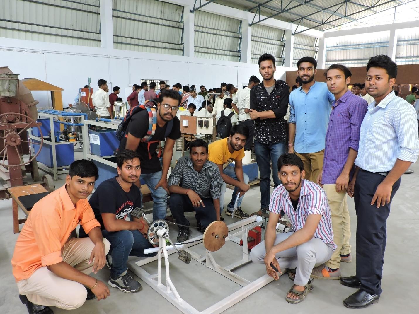 Calcutta Institute of Technology Howrah Live Model Presentation was organized by Department of Mechanical Engg photo 2