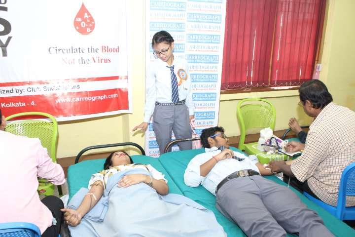 Carreograph Institute of Management Studies Kolkata Blood Donation photo 4