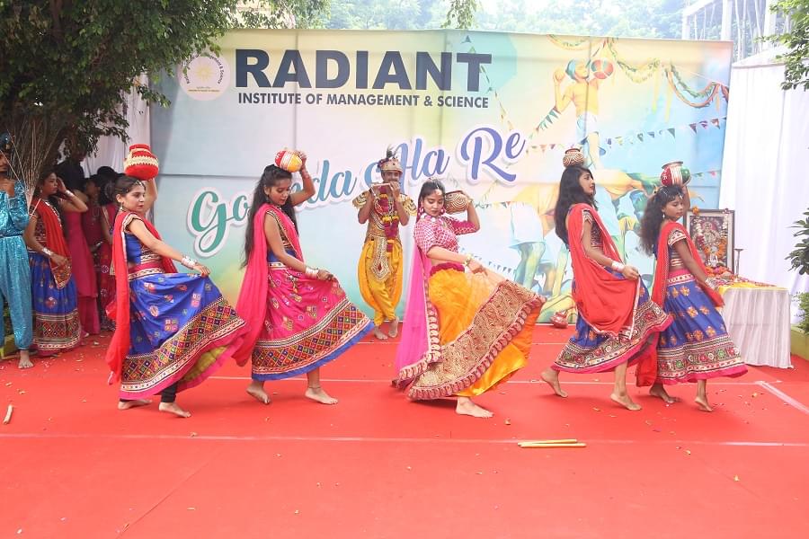 Radiant Institute of Management & Science Indore Janamasthmi Event photo 3