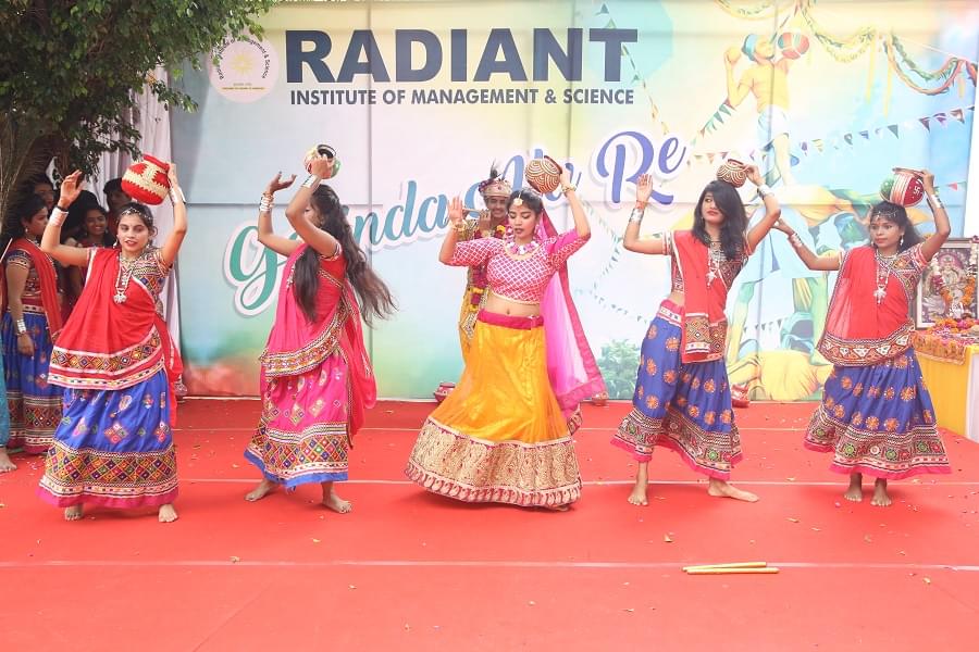 Radiant Institute of Management & Science Indore Janamasthmi Event photo 4