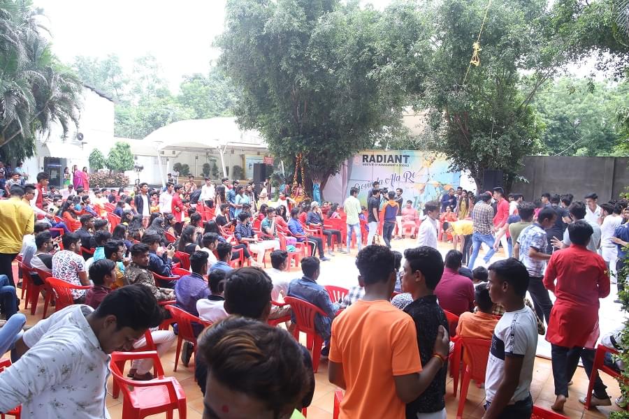 Radiant Institute of Management & Science Indore Janamasthmi Event photo 7