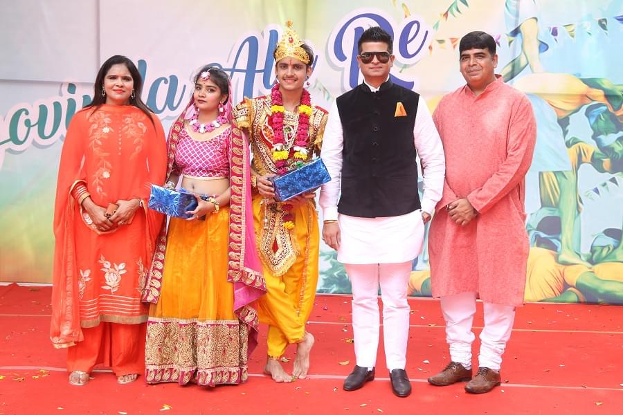 Radiant Institute of Management & Science Indore Janamasthmi Event photo 10