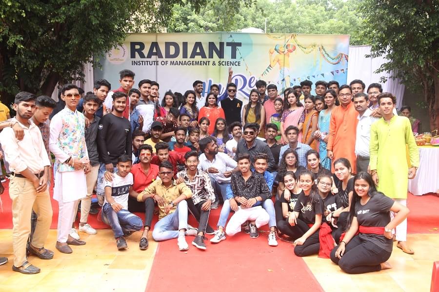 Radiant Institute of Management & Science Indore Janamasthmi Event photo 11