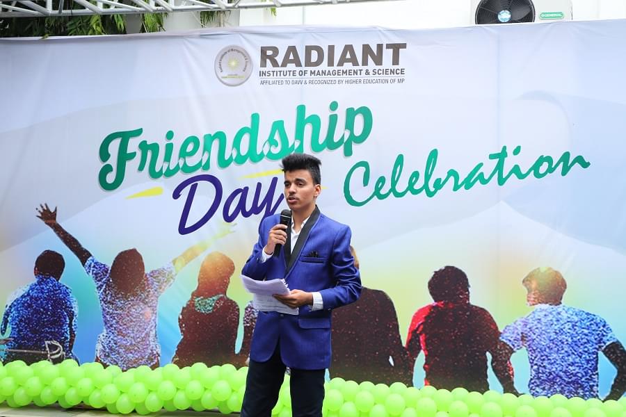 Radiant Institute of Management & Science Indore Friendship Event photo 1