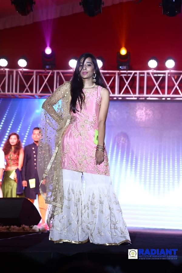 Radiant Institute of Management & Science Indore Fashion Show photo 4
