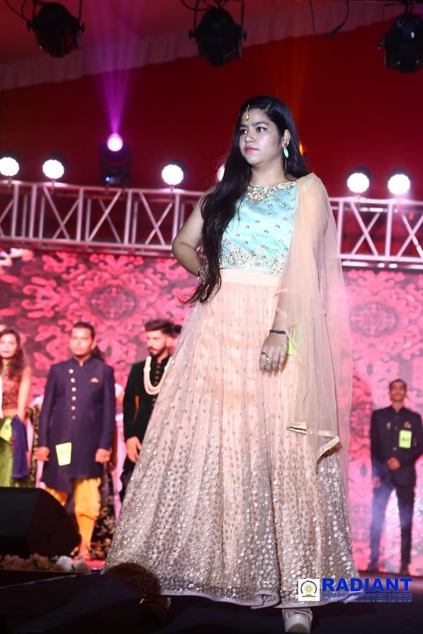 Radiant Institute of Management & Science Indore Fashion Show photo 8