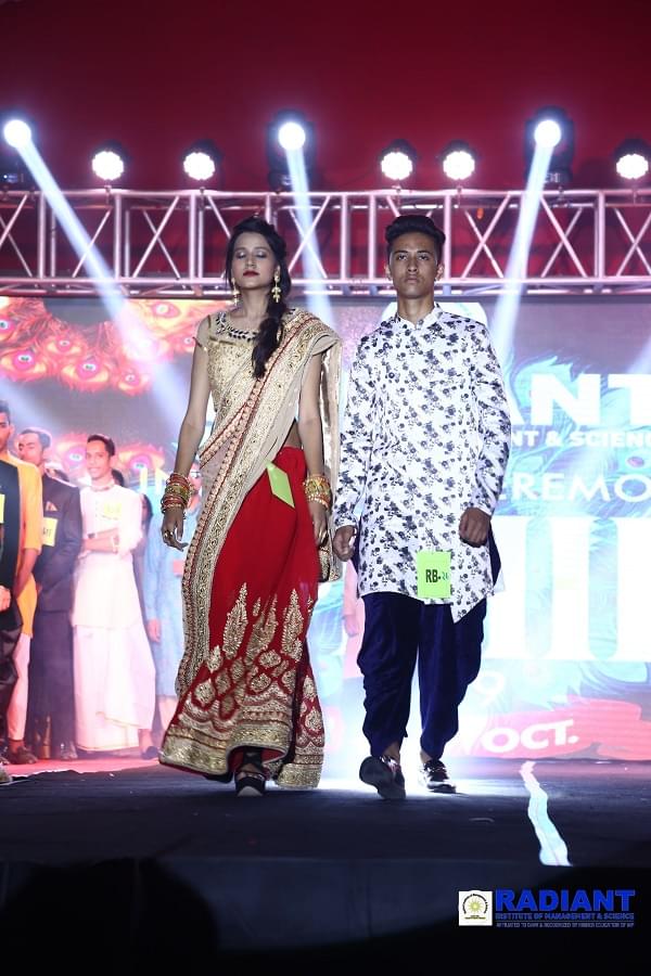 Radiant Institute of Management & Science Indore Fashion Show photo 12