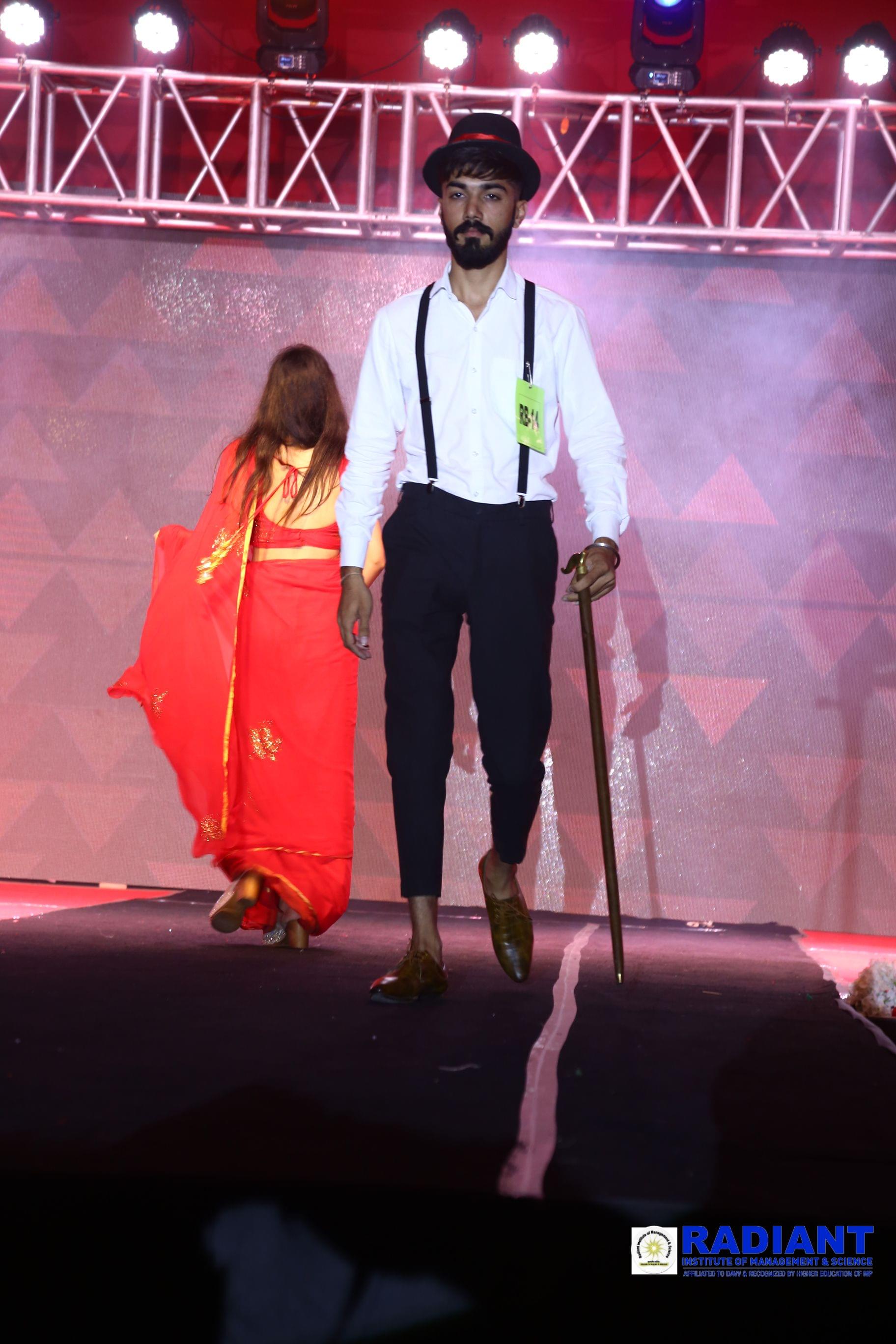 Radiant Institute of Management & Science Indore Fashion Show photo 16