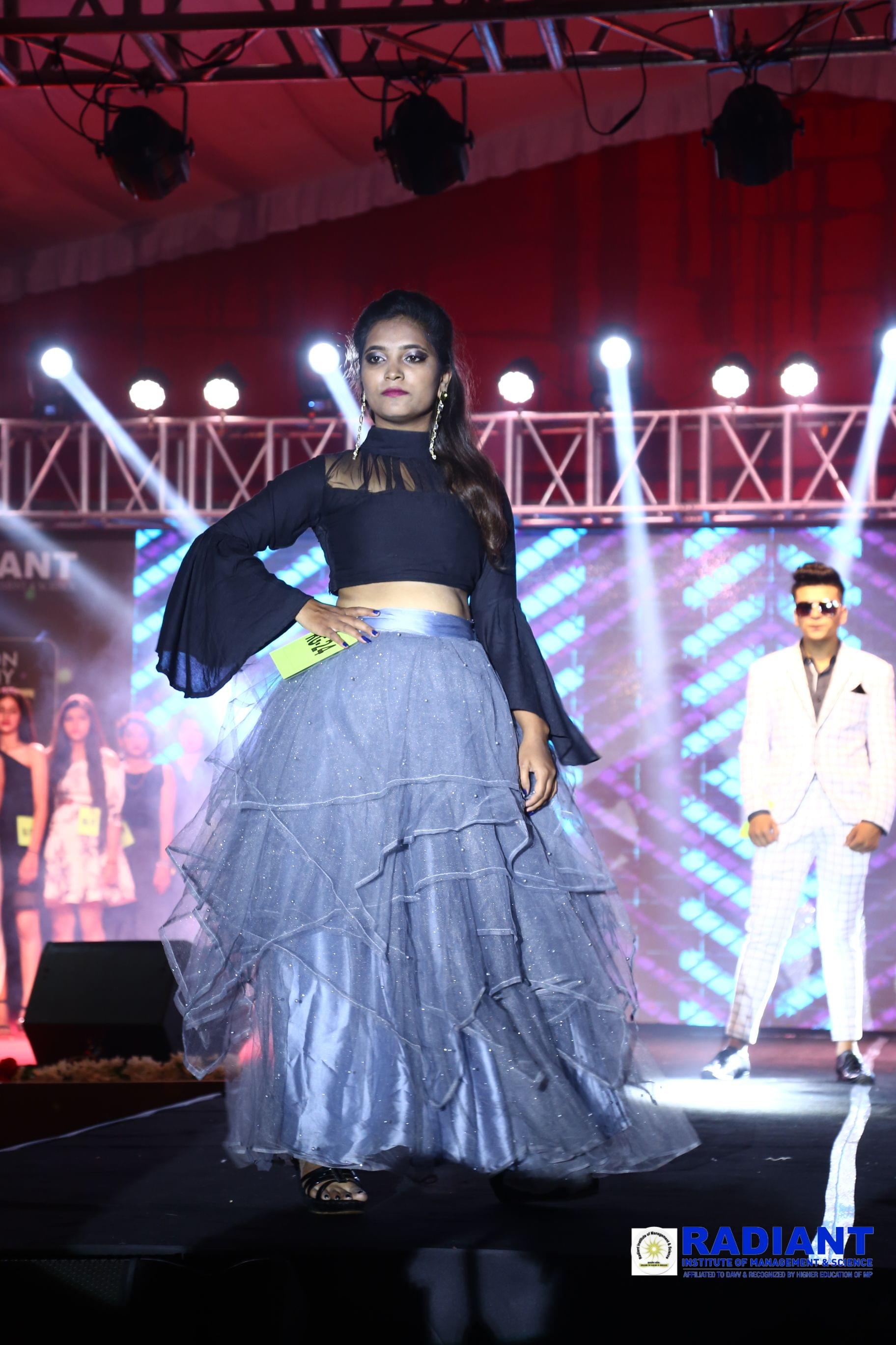 Radiant Institute of Management & Science Indore Fashion Show photo 20