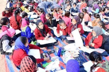 Shree UH Chaudhari Arts & Commerce College Banaskantha Painting Competition photo 1