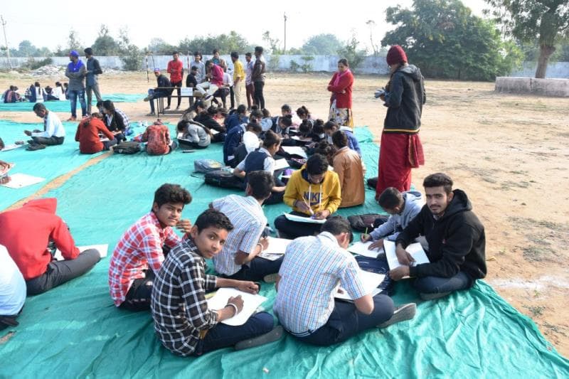 Shree UH Chaudhari Arts & Commerce College Banaskantha Painting Competition photo 4