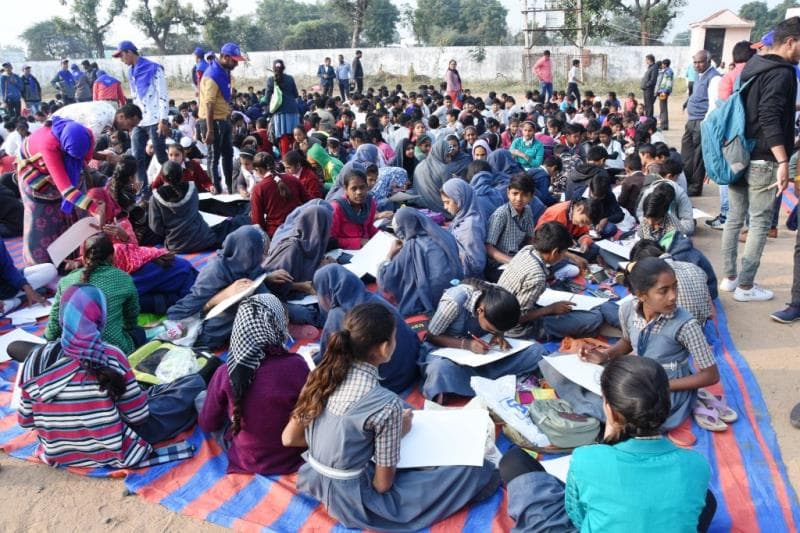 Shree UH Chaudhari Arts & Commerce College Banaskantha Painting Competition photo 8