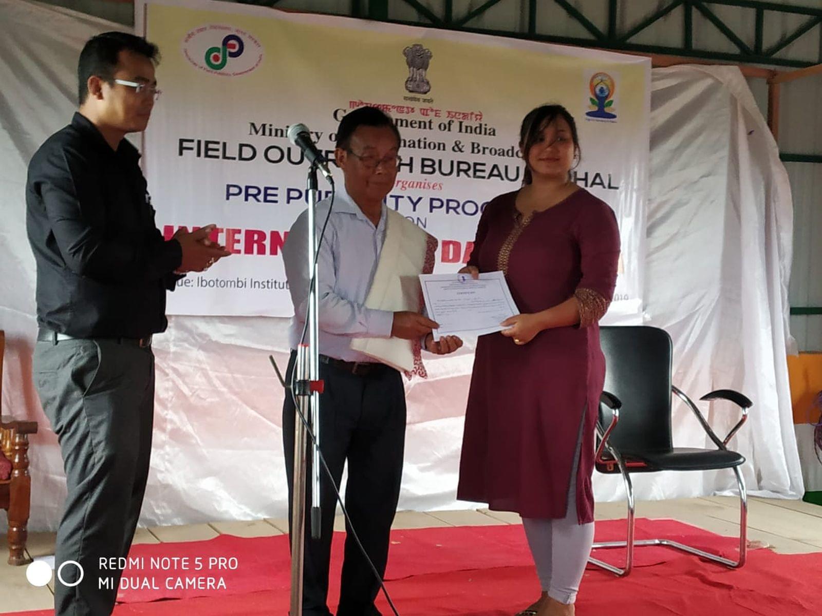 Ibotombi Institute of Education Imphal Yoga Day photo 8