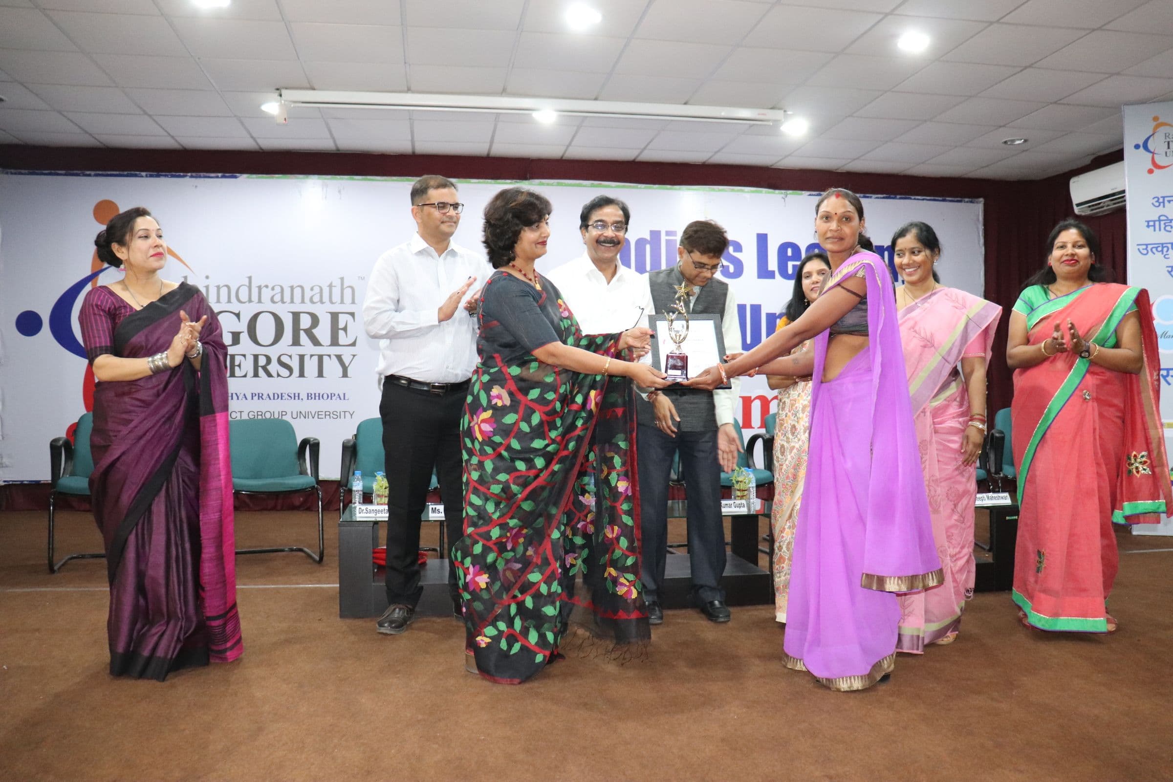 Rabindranath Tagore University Bhopal Women Excellence Award photo 5