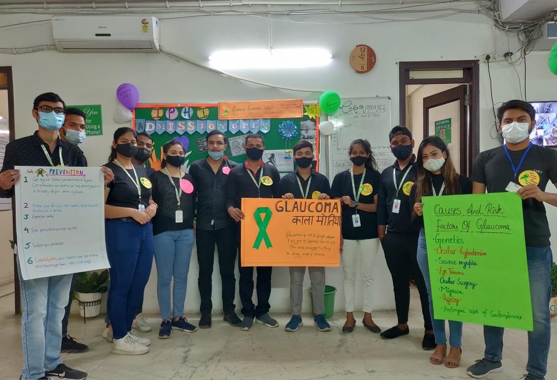 Impact Paramedical and Healthcare Institute New Delhi Glaucoma Day photo 2