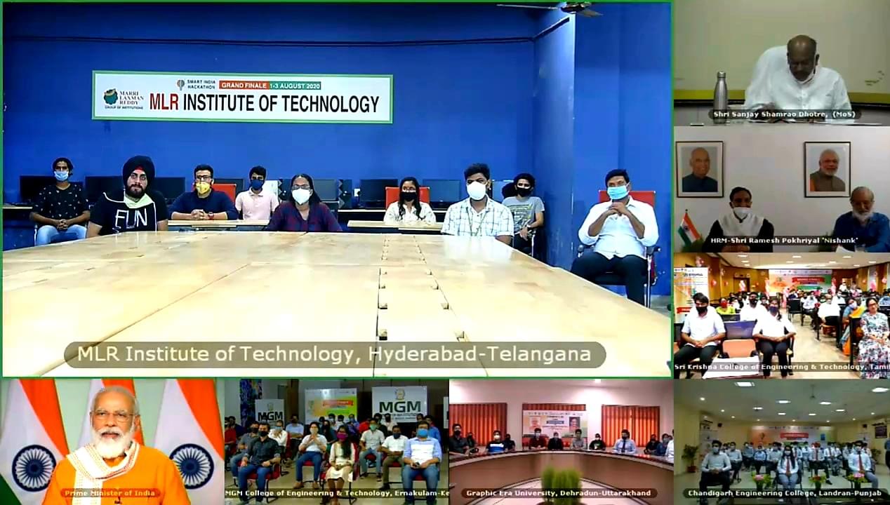 MLR Institute of Technology - MLID SIH2020 photo 1