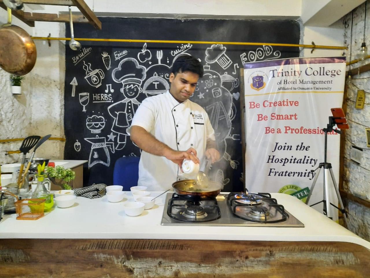 Trinity College of Hotel Management Hyderabad Orientation Day photo 1