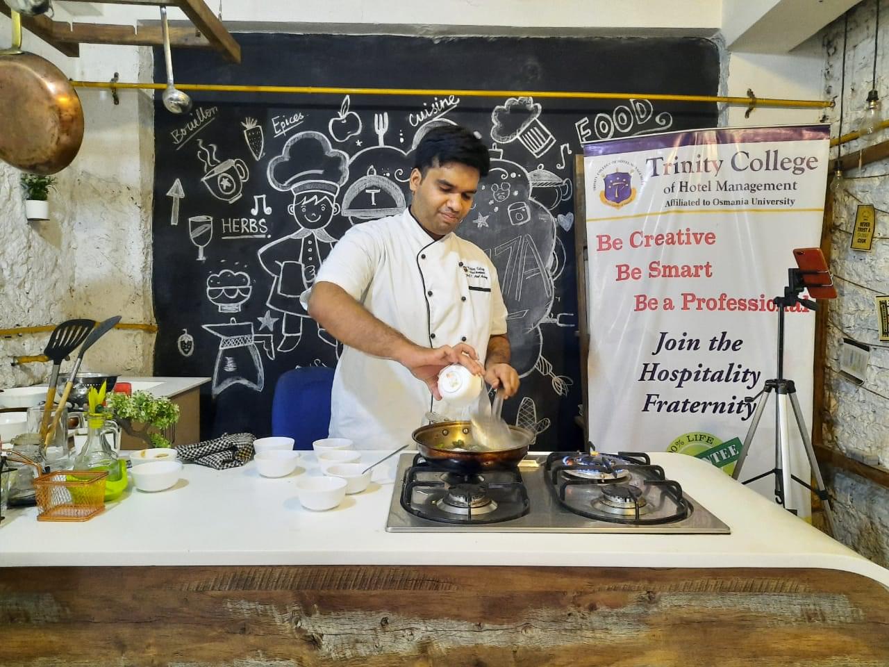 Trinity College of Hotel Management Hyderabad Orientation Day photo 15