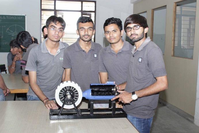 Darshan University Rajkot Project Exhibition photo 4