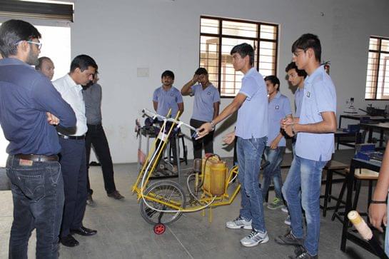 Darshan University Rajkot Project Exhibition photo 1