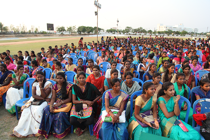 GRT College of Education Tirutani College Day festival photo 2