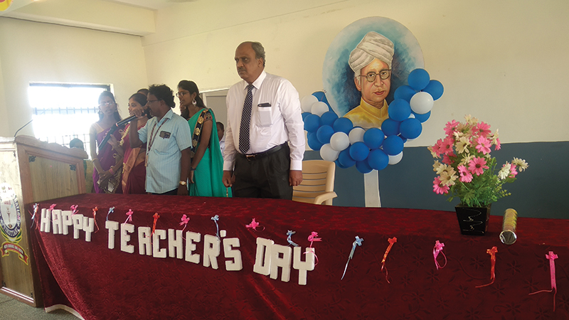 GRT College of Education Tirutani Teacher Day Festival photo 4