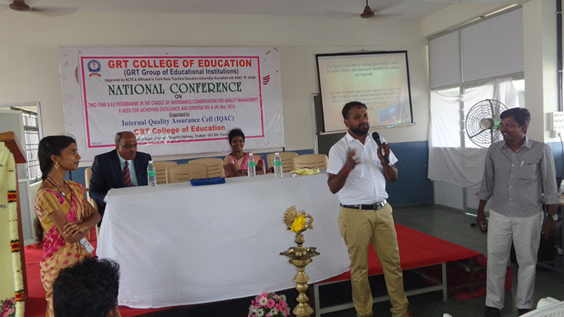 GRT College of Education Tirutani Conference photo 1