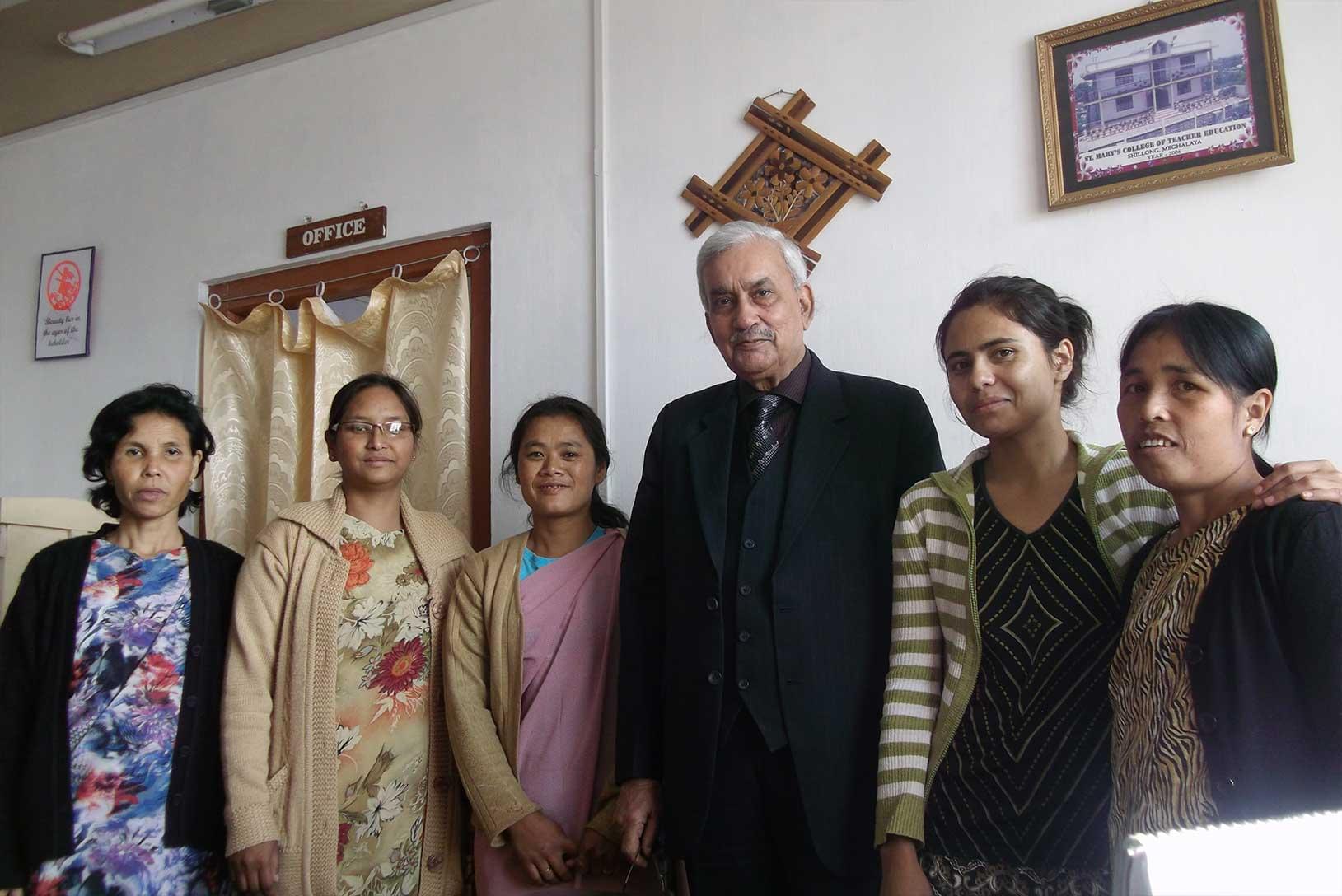St Mary's College of Teacher Education Shillong NAAC Visit photo 6