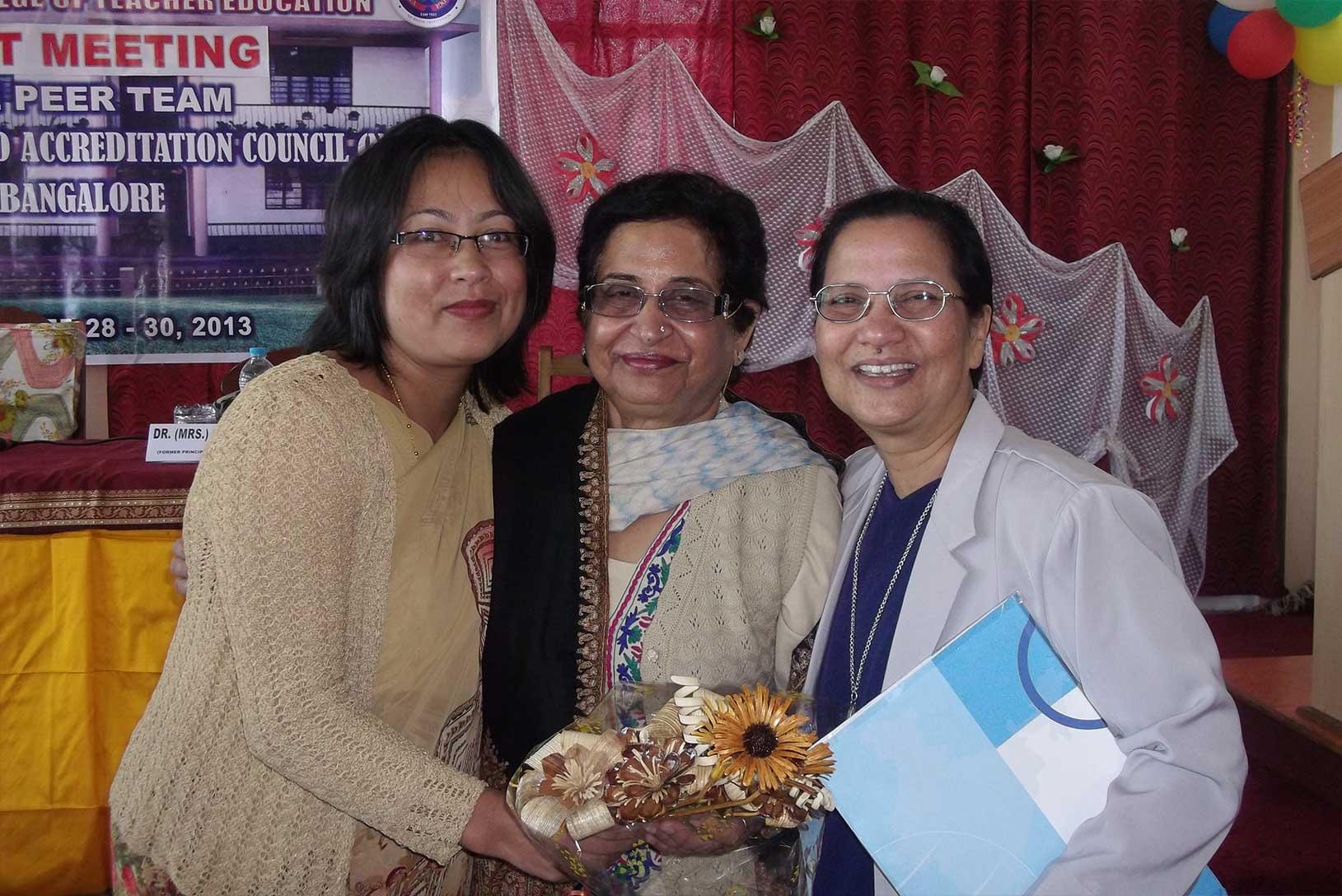 St Mary's College of Teacher Education Shillong NAAC Visit photo 5