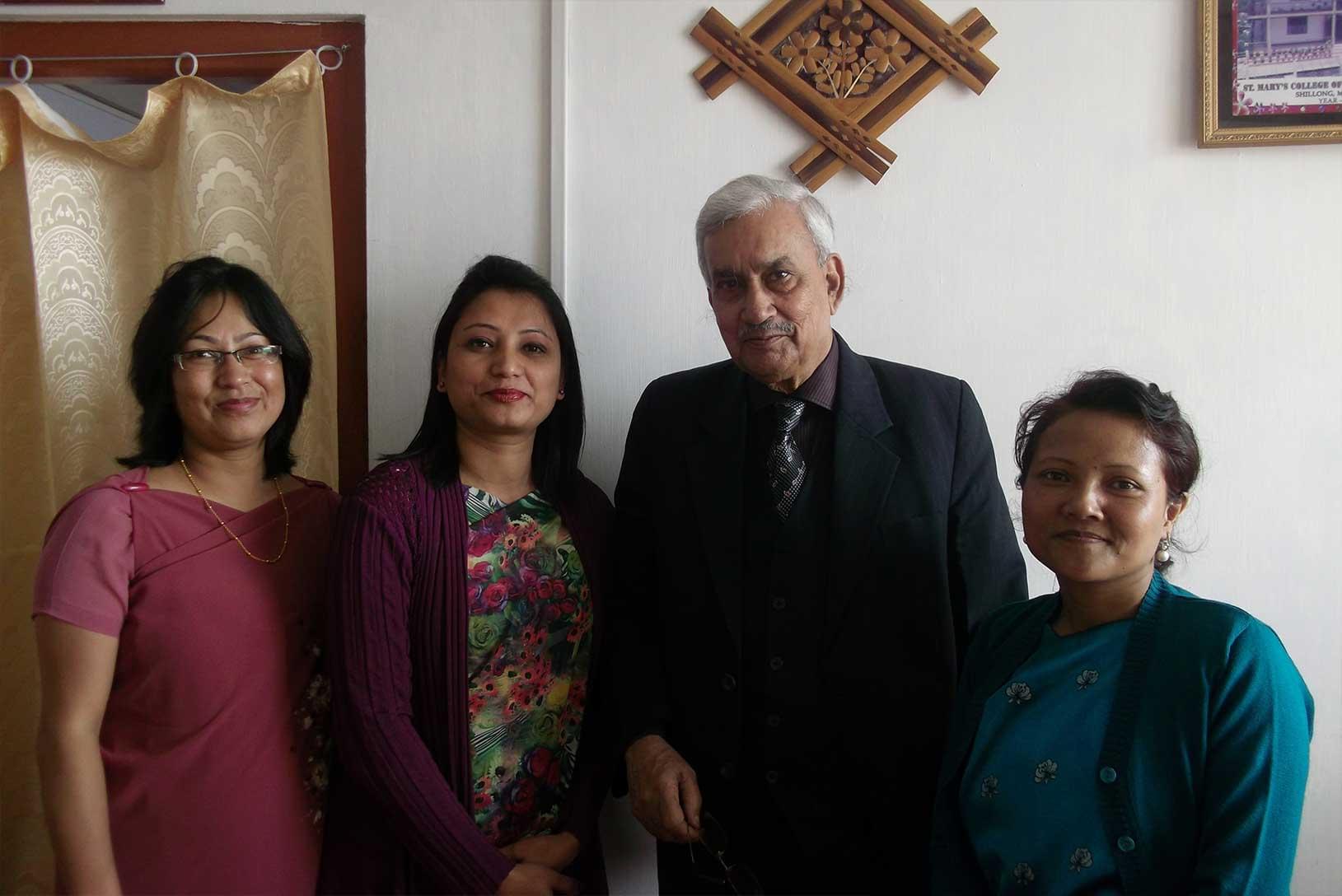 St Mary's College of Teacher Education Shillong NAAC Visit photo 7