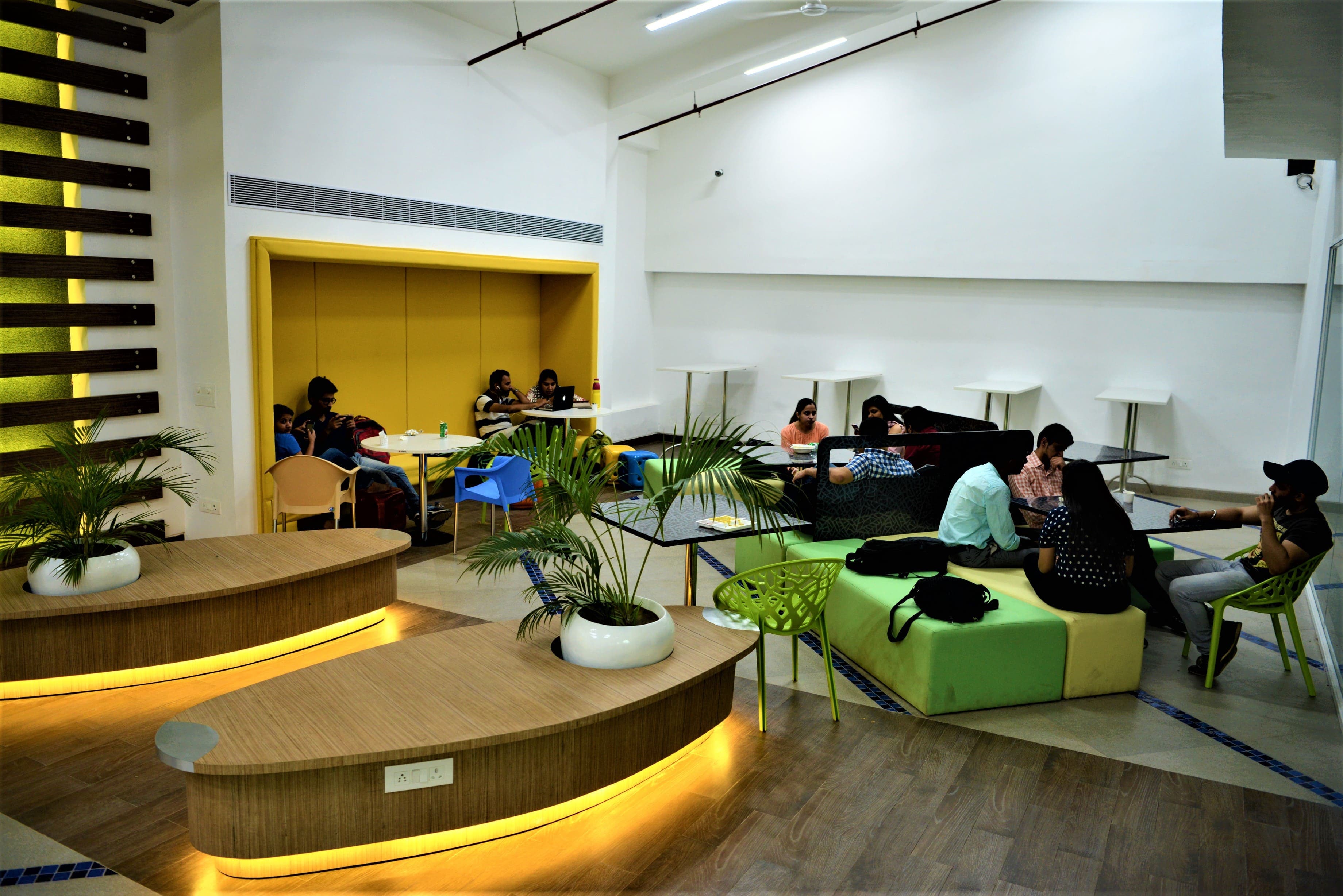 LBSIM Delhi Classroom and cafeteria photo 2