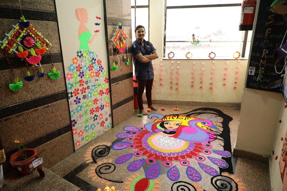 Shikshapeeth College of Management and Technology New Delhi Annual Diwali Celebration photo 2