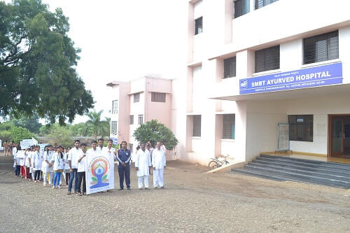 SMBT Ayurved College and Hospital Nashik Yoga day photo 14