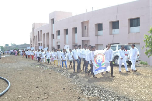 SMBT Ayurved College and Hospital Nashik Yoga day photo 13