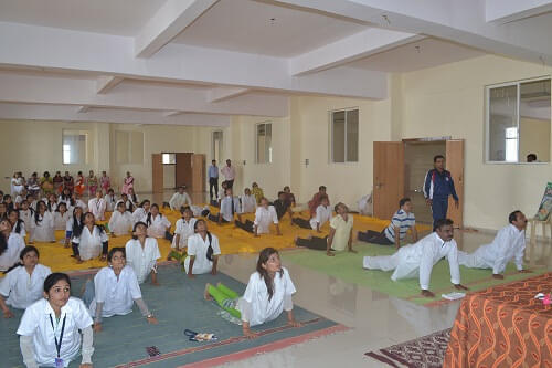 SMBT Ayurved College and Hospital Nashik Yoga day photo 8