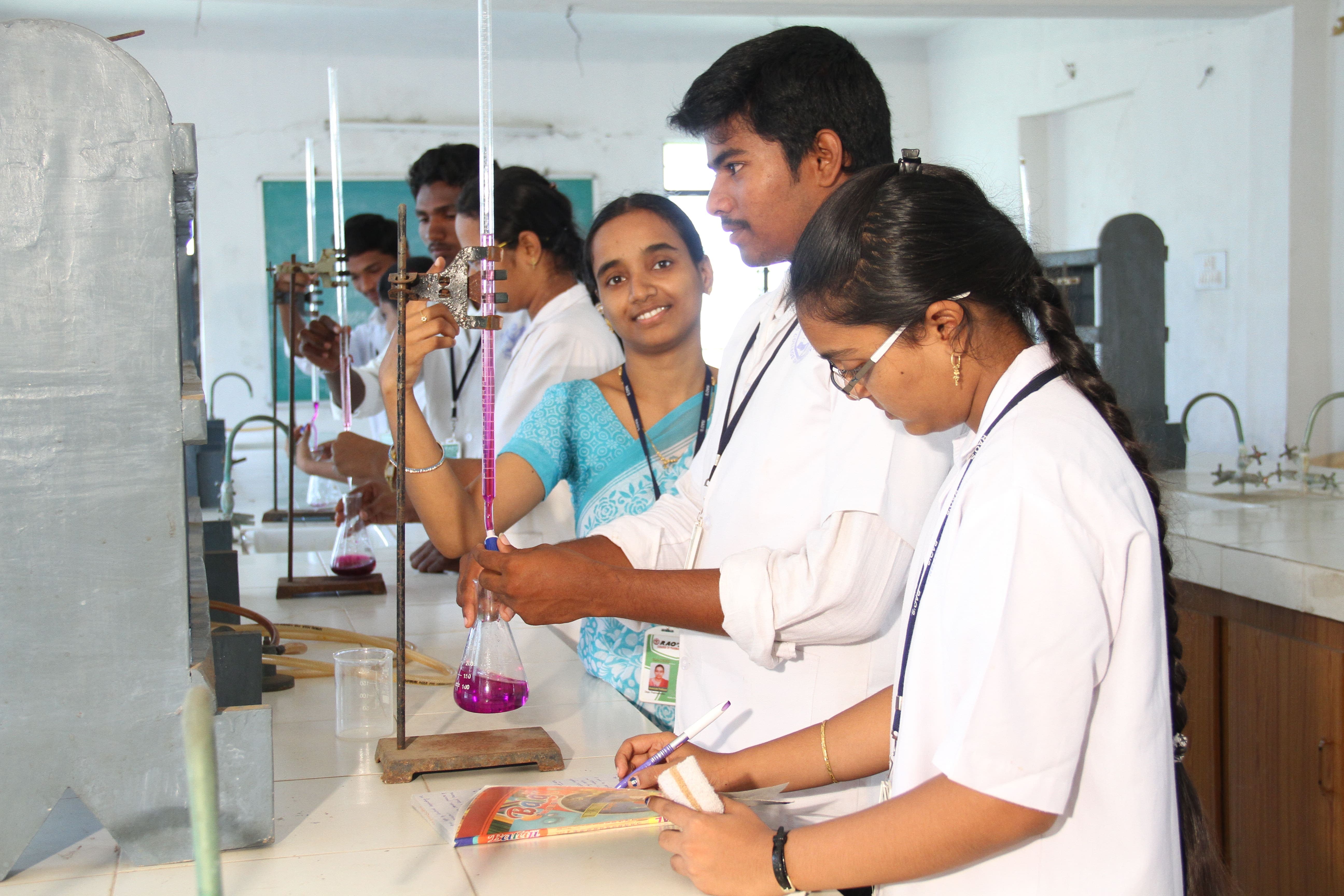 Rao's Degree College Nellore laboratory photo 1
