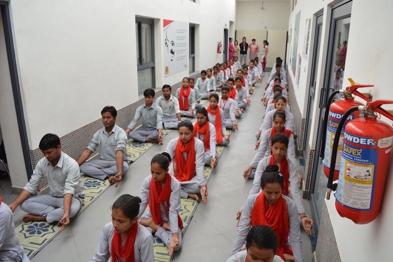 Tech Mahindra SMART Academy for Healthcare Pune World Yoga Day photo 1