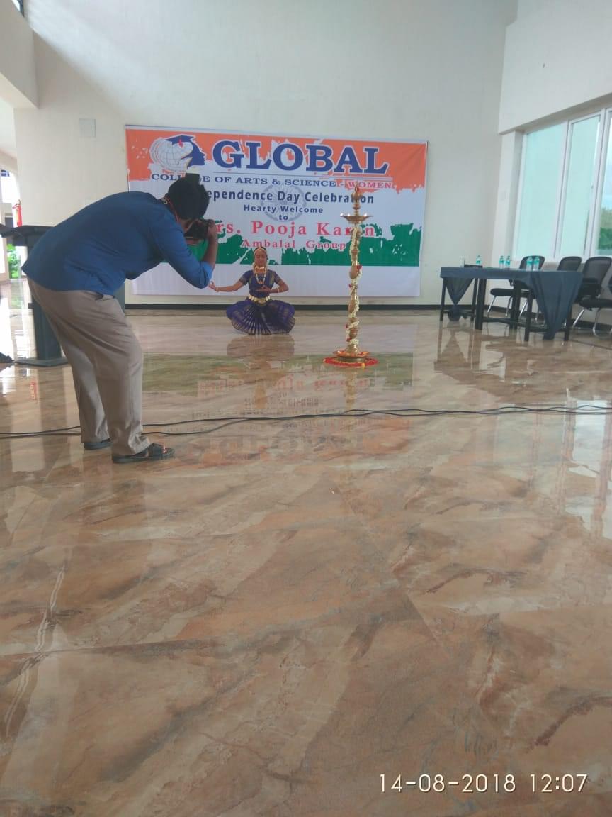 Global College of Arts and Science Vellore Independence Day Celebration photo 1